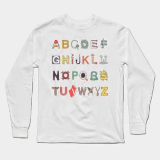 Alphabet Long Sleeve T-Shirt